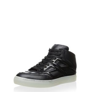 Alejandro Ingelmo Tron Black Leather Sneakers sz 6